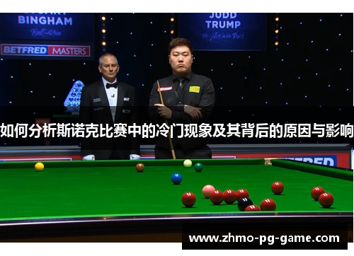 如何分析斯诺克比赛中的冷门现象及其背后的原因与影响 如何分析斯诺克比赛中的冷门现象及其背后的原因与影响